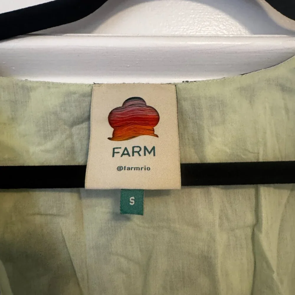 FARM Rio Ocean Tapestry Maxi Dress Size Small - Picture 11 of 16